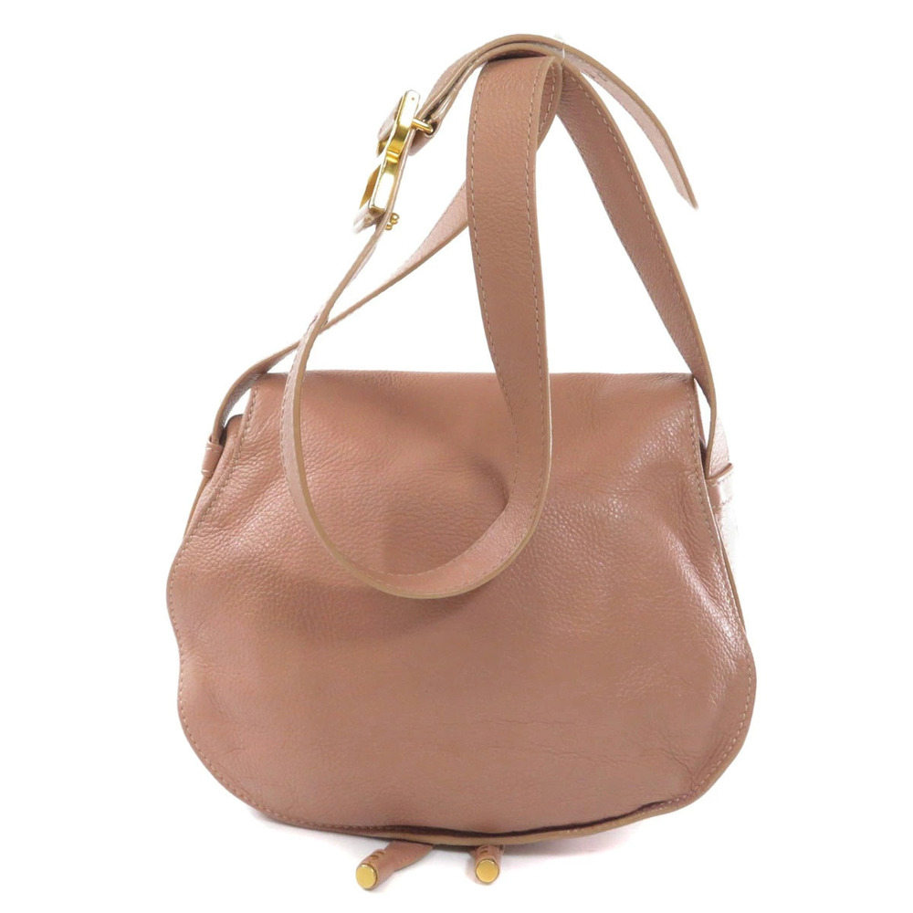 Chloe Leather Shoulder Marcie Bag